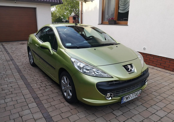 Peugeot 207 CC cena 11900 przebieg: 151500, rok produkcji 2007 z Września małe 29